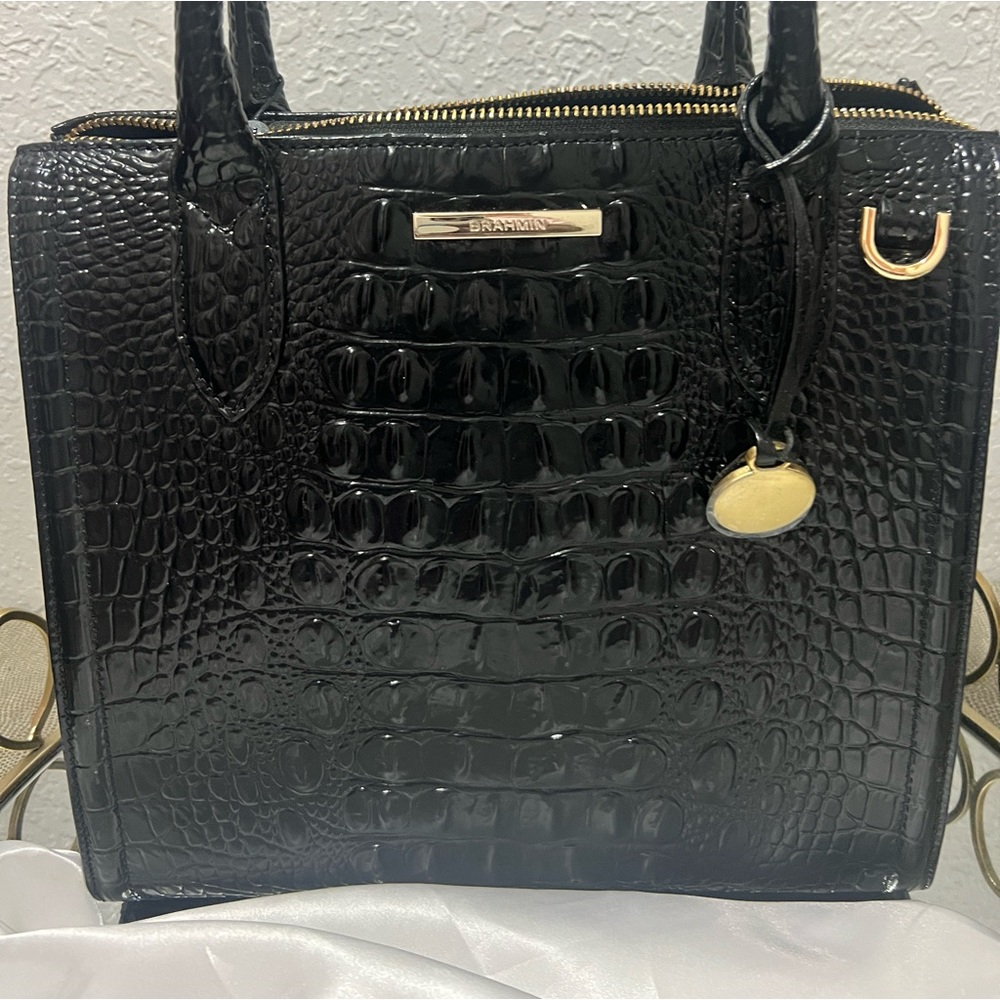 New!! Brahmin Melbourne Caroline Satchel Bag